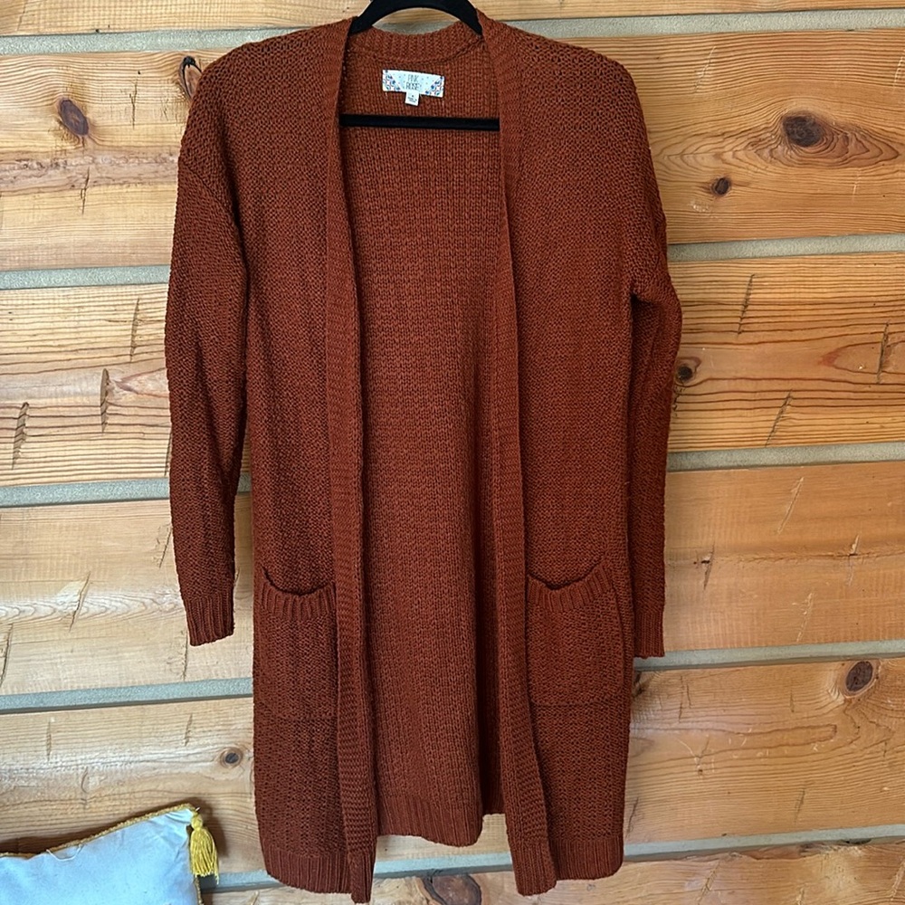 Knit duster